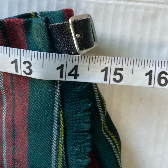 VNTG DEANS  of Scotland 100% pure new wool Tartan plaid skirt  SZ  10 - Picture 6 of 8